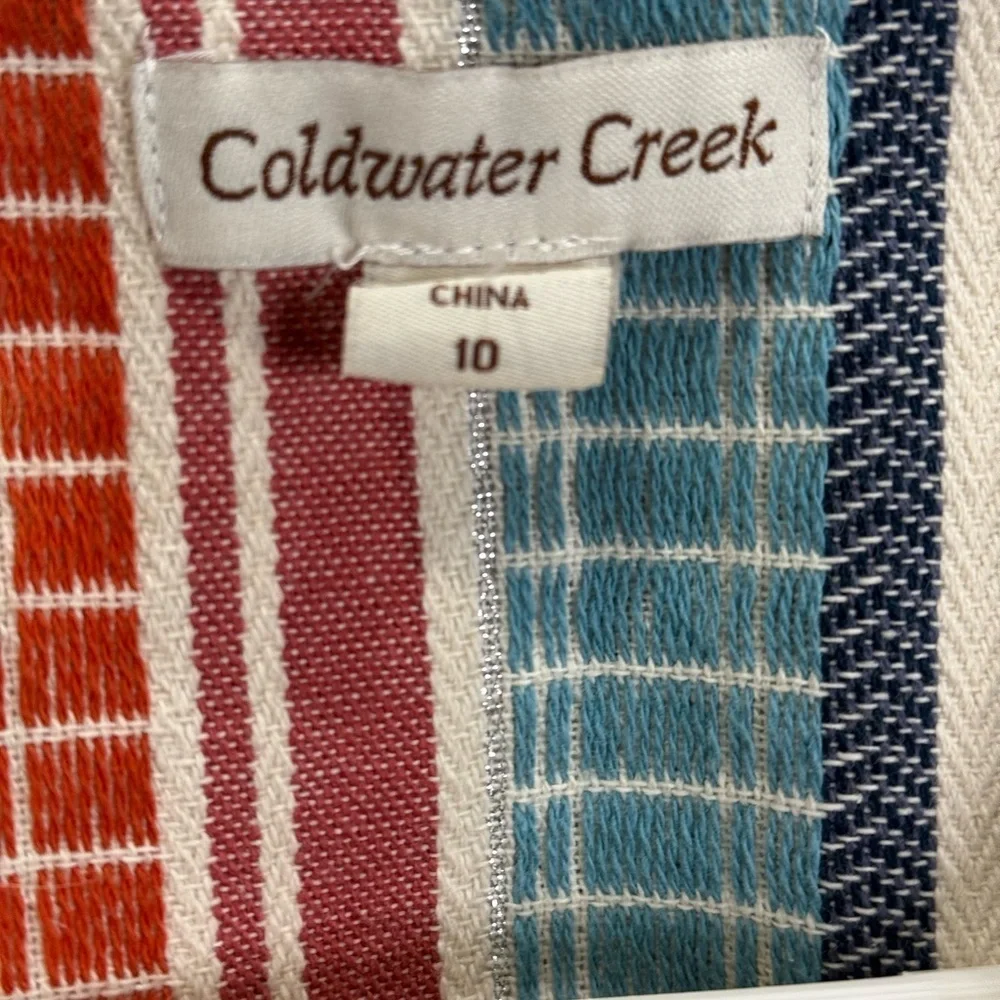 Coldwater Creek Tassel Jacke  sz-M